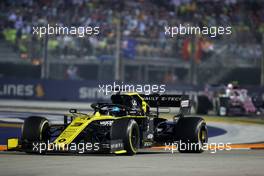 Daniel Ricciardo (AUS), Renault F1 Team  22.09.2019. Formula 1 World Championship, Rd 15, Singapore Grand Prix, Marina Bay Street Circuit, Singapore, Race Day.