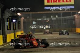 Charles Leclerc (MON) Ferrari SF90. 22.09.2019. Formula 1 World Championship, Rd 15, Singapore Grand Prix, Marina Bay Street Circuit, Singapore, Race Day.