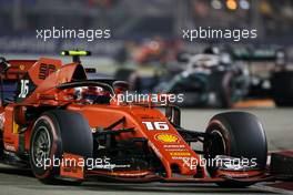 Charles Leclerc (FRA), Scuderia Ferrari  22.09.2019. Formula 1 World Championship, Rd 15, Singapore Grand Prix, Marina Bay Street Circuit, Singapore, Race Day.