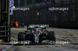 Lewis Hamilton (GBR) Mercedes AMG F1 W10. 22.09.2019. Formula 1 World Championship, Rd 15, Singapore Grand Prix, Marina Bay Street Circuit, Singapore, Race Day.