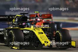 Daniel Ricciardo (AUS), Renault F1 Team  22.09.2019. Formula 1 World Championship, Rd 15, Singapore Grand Prix, Marina Bay Street Circuit, Singapore, Race Day.