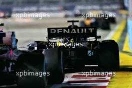 Daniel Ricciardo (AUS) Renault F1 Team RS19. 22.09.2019. Formula 1 World Championship, Rd 15, Singapore Grand Prix, Marina Bay Street Circuit, Singapore, Race Day.