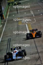 Robert Kubica (POL) Williams Racing FW42. 22.09.2019. Formula 1 World Championship, Rd 15, Singapore Grand Prix, Marina Bay Street Circuit, Singapore, Race Day.