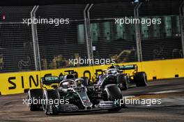 Lewis Hamilton (GBR) Mercedes AMG F1 W10. 22.09.2019. Formula 1 World Championship, Rd 15, Singapore Grand Prix, Marina Bay Street Circuit, Singapore, Race Day.