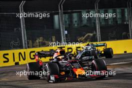 Max Verstappen (NLD) Red Bull Racing RB15. 22.09.2019. Formula 1 World Championship, Rd 15, Singapore Grand Prix, Marina Bay Street Circuit, Singapore, Race Day.