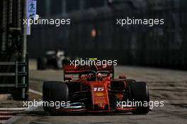 Charles Leclerc (MON) Ferrari SF90. 22.09.2019. Formula 1 World Championship, Rd 15, Singapore Grand Prix, Marina Bay Street Circuit, Singapore, Race Day.