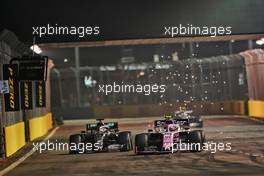 Lance Stroll (CDN) Racing Point F1 Team RP19. 22.09.2019. Formula 1 World Championship, Rd 15, Singapore Grand Prix, Marina Bay Street Circuit, Singapore, Race Day.