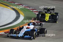 Robert Kubica (POL), Williams F1 Team  22.09.2019. Formula 1 World Championship, Rd 15, Singapore Grand Prix, Marina Bay Street Circuit, Singapore, Race Day.