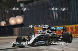 Lewis Hamilton (GBR) Mercedes AMG F1 W10.                                21.09.2019. Formula 1 World Championship, Rd 15, Singapore Grand Prix, Marina Bay Street Circuit, Singapore, Qualifying Day.