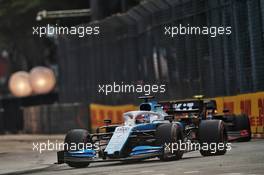 George Russell (GBR) Williams Racing FW42.                                21.09.2019. Formula 1 World Championship, Rd 15, Singapore Grand Prix, Marina Bay Street Circuit, Singapore, Qualifying Day.