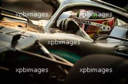 Lewis Hamilton (GBR) Mercedes AMG F1 W10. 21.09.2019. Formula 1 World Championship, Rd 15, Singapore Grand Prix, Marina Bay Street Circuit, Singapore, Qualifying Day.