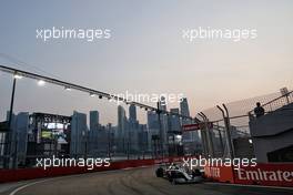 Valtteri Bottas (FIN) Mercedes AMG F1 W10.                                21.09.2019. Formula 1 World Championship, Rd 15, Singapore Grand Prix, Marina Bay Street Circuit, Singapore, Qualifying Day.