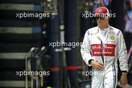 Kimi Raikkonen (FIN), Alfa Romeo Racing  21.09.2019. Formula 1 World Championship, Rd 15, Singapore Grand Prix, Marina Bay Street Circuit, Singapore, Qualifying Day.