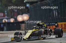 Nico Hulkenberg (GER) Renault F1 Team RS19. 21.09.2019. Formula 1 World Championship, Rd 15, Singapore Grand Prix, Marina Bay Street Circuit, Singapore, Qualifying Day.