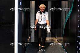 Angela Cullen (NZL) Mercedes AMG F1 Physiotherapist.
