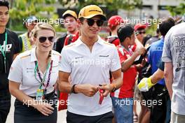 Lando Norris (GBR) McLaren. 21.09.2019. Formula 1 World Championship, Rd 15, Singapore Grand Prix, Marina Bay Street Circuit, Singapore, Qualifying Day.