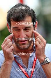 Mark Webber (AUS) Channel 4 Presenter. 22.09.2019. Formula 1 World Championship, Rd 15, Singapore Grand Prix, Marina Bay Street Circuit, Singapore, Race Day.