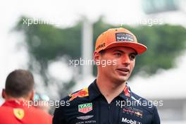 Max Verstappen (NLD) Red Bull Racing. 22.09.2019. Formula 1 World Championship, Rd 15, Singapore Grand Prix, Marina Bay Street Circuit, Singapore, Race Day.