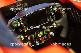 Ferrari SF90 steering wheel. 19.09.2019. Formula 1 World Championship, Rd 15, Singapore Grand Prix, Marina Bay Street Circuit, Singapore, Preparation Day.
