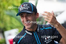 Robert Kubica (POL) Williams Racing. 19.09.2019. Formula 1 World Championship, Rd 15, Singapore Grand Prix, Marina Bay Street Circuit, Singapore, Preparation Day.