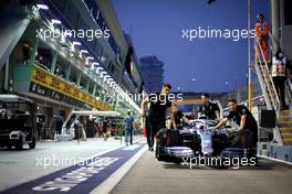 Mercedes AMG F1  19.09.2019. Formula 1 World Championship, Rd 15, Singapore Grand Prix, Marina Bay Street Circuit, Singapore, Preparation Day.