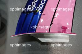 Racing Point front wing and nose cone 19.09.2019. Formula 1 World Championship, Rd 15, Singapore Grand Prix, Marina Bay Street Circuit, Singapore, Preparation Day.