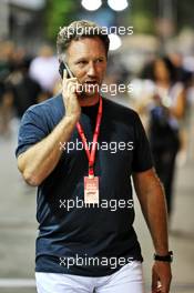 Christian Horner (GBR) Red Bull Racing Team Principal. 19.09.2019. Formula 1 World Championship, Rd 15, Singapore Grand Prix, Marina Bay Street Circuit, Singapore, Preparation Day.