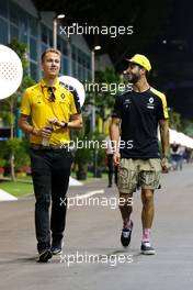 Daniel Ricciardo (AUS), Renault F1 Team  19.09.2019. Formula 1 World Championship, Rd 15, Singapore Grand Prix, Marina Bay Street Circuit, Singapore, Preparation Day.