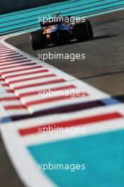Lando Norris (GBR) McLaren MCL34. 29.11.2019. Formula 1 World Championship, Rd 21, Abu Dhabi Grand Prix, Yas Marina Circuit, Abu Dhabi, Practice Day.
