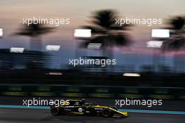 Nico Hulkenberg (GER) Renault F1 Team RS19.                                29.11.2019. Formula 1 World Championship, Rd 21, Abu Dhabi Grand Prix, Yas Marina Circuit, Abu Dhabi, Practice Day.