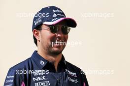 Sergio Perez (MEX) Racing Point F1 Team. 29.11.2019. Formula 1 World Championship, Rd 21, Abu Dhabi Grand Prix, Yas Marina Circuit, Abu Dhabi, Practice Day.