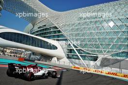 Kimi Raikkonen (FIN) Alfa Romeo Racing C38. Abu Dhabi Grand Prix, Friday 29th November 2019. Yas Marina Circuit, Abu Dhabi, UAE. 29.11.2019. Formula 1 World Championship, Rd 21, Abu Dhabi Grand Prix, Yas Marina Circuit, Abu Dhabi, Practice Day.