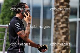 Lewis Hamilton (GBR) Mercedes AMG F1. 29.11.2019. Formula 1 World Championship, Rd 21, Abu Dhabi Grand Prix, Yas Marina Circuit, Abu Dhabi, Practice Day.