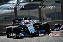 Robert Kubica (POL) Williams Racing FW42.                                29.11.2019. Formula 1 World Championship, Rd 21, Abu Dhabi Grand Prix, Yas Marina Circuit, Abu Dhabi, Practice Day.