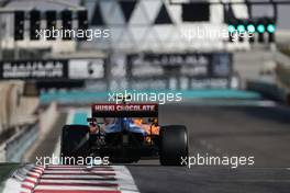 Lando Norris (GBR), McLaren F1 Team  29.11.2019. Formula 1 World Championship, Rd 21, Abu Dhabi Grand Prix, Yas Marina Circuit, Abu Dhabi, Practice Day.