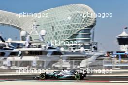 Lewis Hamilton (GBR) Mercedes AMG F1 W10. 29.11.2019. Formula 1 World Championship, Rd 21, Abu Dhabi Grand Prix, Yas Marina Circuit, Abu Dhabi, Practice Day.