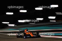 Carlos Sainz Jr (ESP) McLaren MCL34. 29.11.2019. Formula 1 World Championship, Rd 21, Abu Dhabi Grand Prix, Yas Marina Circuit, Abu Dhabi, Practice Day.