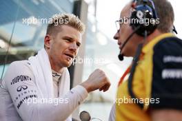 Nico Hulkenberg (GER) Renault F1 Team on the grid. 01.12.2019. Formula 1 World Championship, Rd 21, Abu Dhabi Grand Prix, Yas Marina Circuit, Abu Dhabi, Race Day.