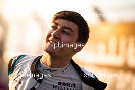 George Russell (GBR) Williams Racing on the grid. 01.12.2019. Formula 1 World Championship, Rd 21, Abu Dhabi Grand Prix, Yas Marina Circuit, Abu Dhabi, Race Day.