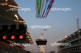 Aeroplane display. 01.12.2019. Formula 1 World Championship, Rd 21, Abu Dhabi Grand Prix, Yas Marina Circuit, Abu Dhabi, Race Day.