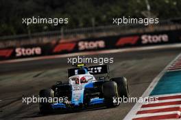 Robert Kubica (POL) Williams Racing FW42. 01.12.2019. Formula 1 World Championship, Rd 21, Abu Dhabi Grand Prix, Yas Marina Circuit, Abu Dhabi, Race Day.