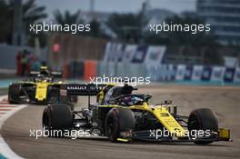 Daniel Ricciardo (AUS) Renault F1 Team RS19. 01.12.2019. Formula 1 World Championship, Rd 21, Abu Dhabi Grand Prix, Yas Marina Circuit, Abu Dhabi, Race Day.