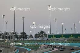 The start of the race. 01.12.2019. Formula 1 World Championship, Rd 21, Abu Dhabi Grand Prix, Yas Marina Circuit, Abu Dhabi, Race Day.