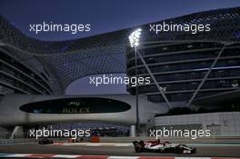 Kimi Raikkonen (FIN) Alfa Romeo Racing C38. 01.12.2019. Formula 1 World Championship, Rd 21, Abu Dhabi Grand Prix, Yas Marina Circuit, Abu Dhabi, Race Day.