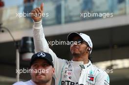 Lewis Hamilton (GBR) Mercedes AMG F1 W10. 01.12.2019. Formula 1 World Championship, Rd 21, Abu Dhabi Grand Prix, Yas Marina Circuit, Abu Dhabi, Race Day.