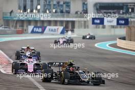 Kevin Magnussen (DEN) Haas VF-19. 01.12.2019. Formula 1 World Championship, Rd 21, Abu Dhabi Grand Prix, Yas Marina Circuit, Abu Dhabi, Race Day.
