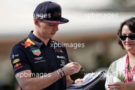 Max Verstappen (NLD) Red Bull Racing. 30.11.2019. Formula 1 World Championship, Rd 21, Abu Dhabi Grand Prix, Yas Marina Circuit, Abu Dhabi, Qualifying Day.