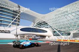 Robert Kubica (POL) Williams Racing FW42. 30.11.2019. Formula 1 World Championship, Rd 21, Abu Dhabi Grand Prix, Yas Marina Circuit, Abu Dhabi, Qualifying Day.