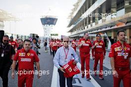 Piero Ferrari (ITA) Ferrari Vice-President. 30.11.2019. Formula 1 World Championship, Rd 21, Abu Dhabi Grand Prix, Yas Marina Circuit, Abu Dhabi, Qualifying Day.
