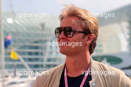 Nico Rosberg (GER). 30.11.2019. Formula 1 World Championship, Rd 21, Abu Dhabi Grand Prix, Yas Marina Circuit, Abu Dhabi, Qualifying Day.